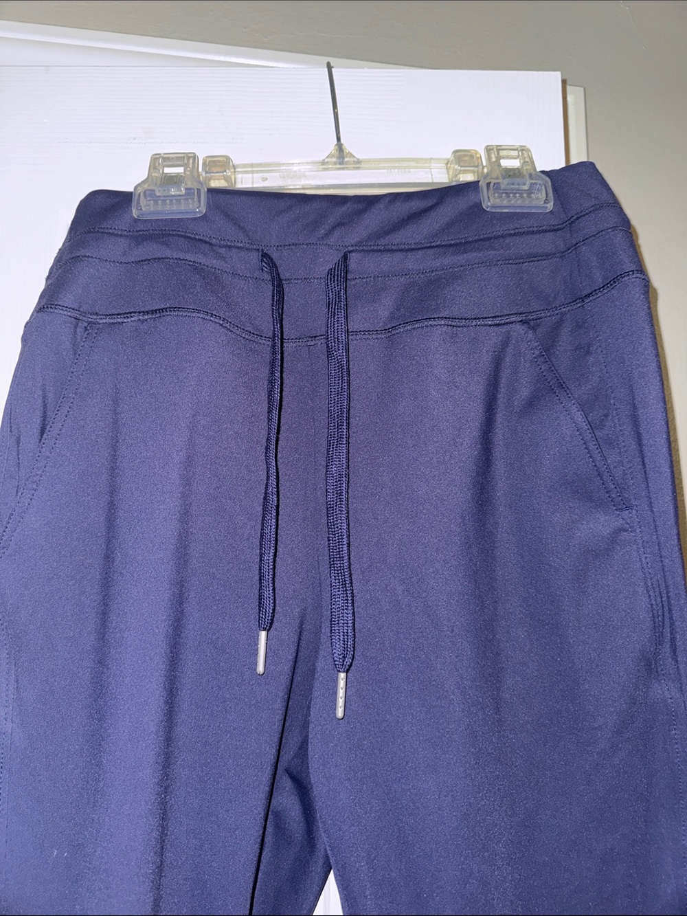HALARA Navy Slim Drawstring Joggers - Picture 2 of 5